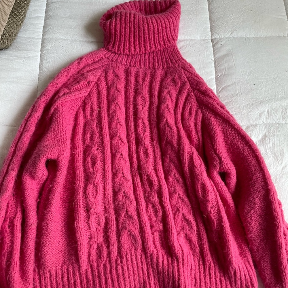 Pink sweater